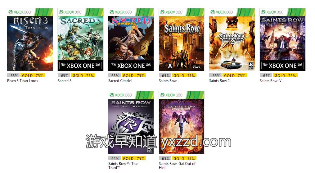 Xbox360游戏夏季促销