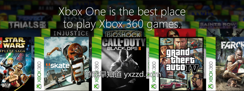 Xbox One兼容Xbox360游戏